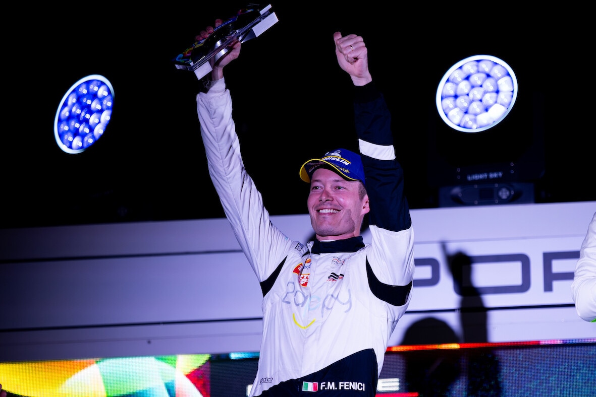 Fenici sale ancora sul podio al Porsche Festival a Misano