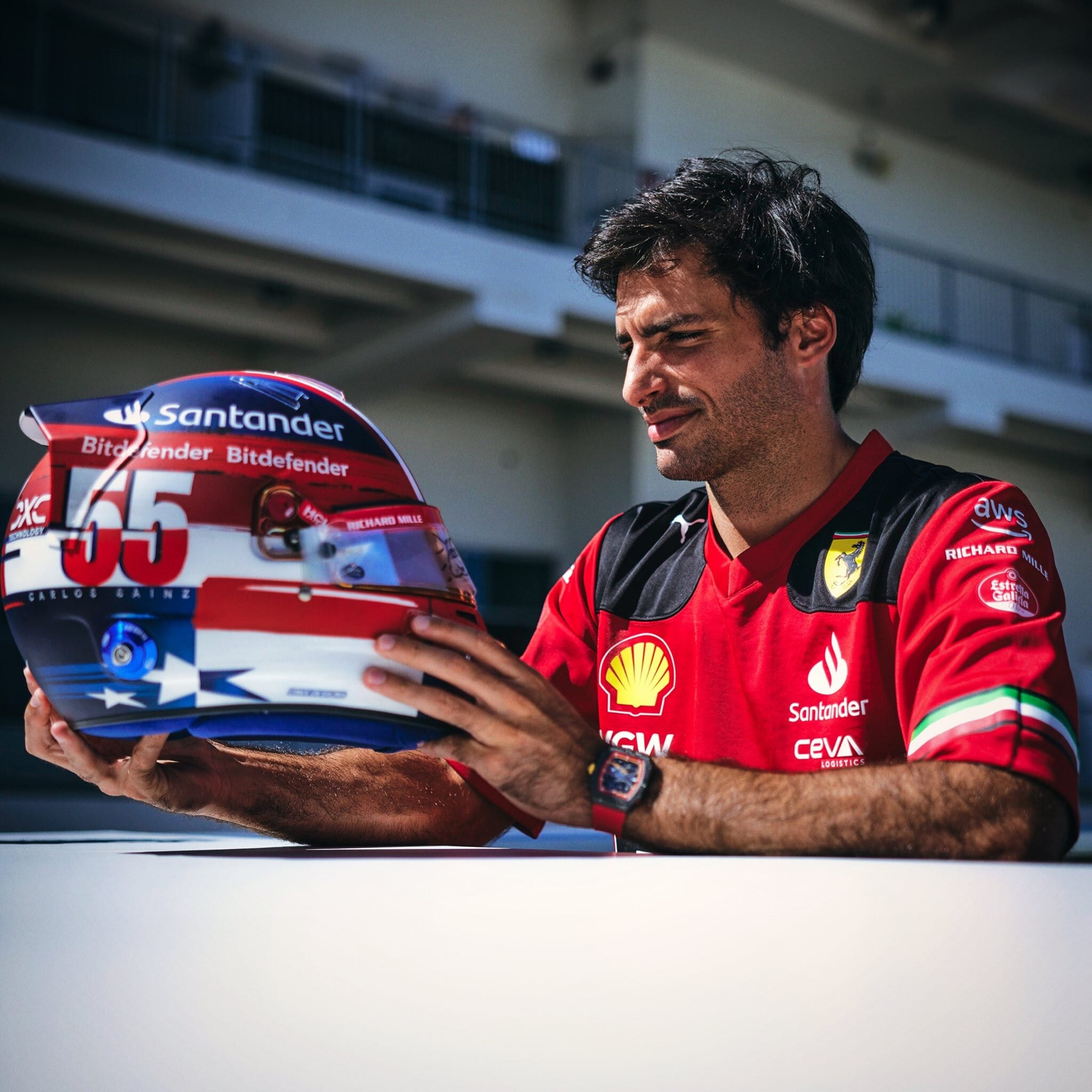 GP USA, i caschi speciali per la gara in Texas