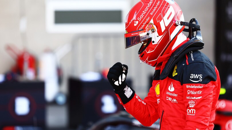 Leclerc si gode la pole: "Abbiamo sorpreso noi stessi"