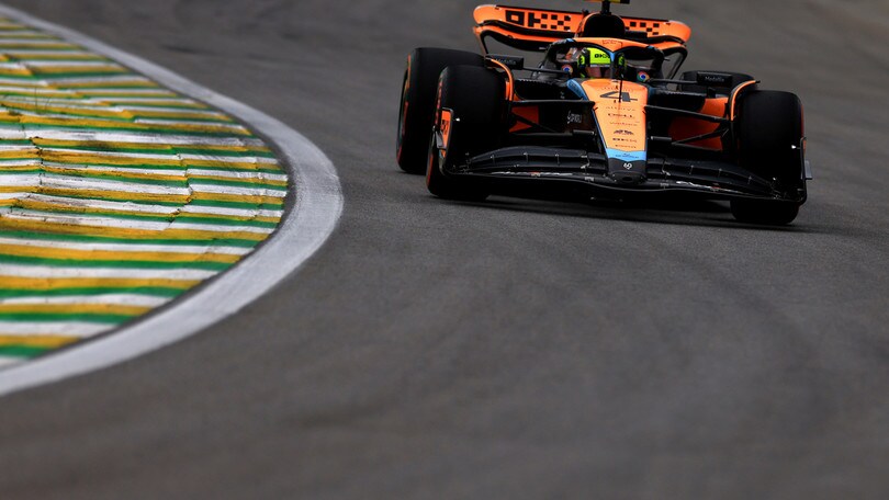 GP Brasile, Sprint Shootout: super Norris batte le Red Bull