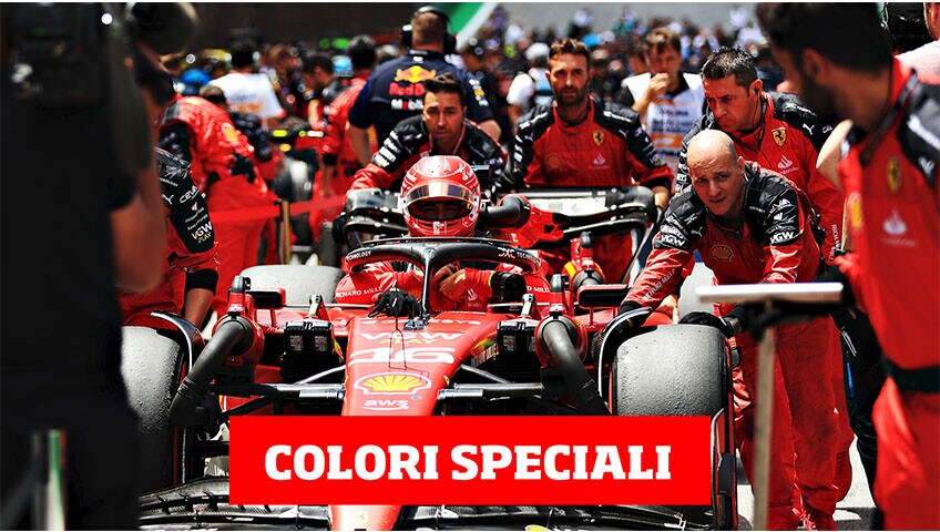 Le tute Ferrari per il ritorno del GP di Las Vegas