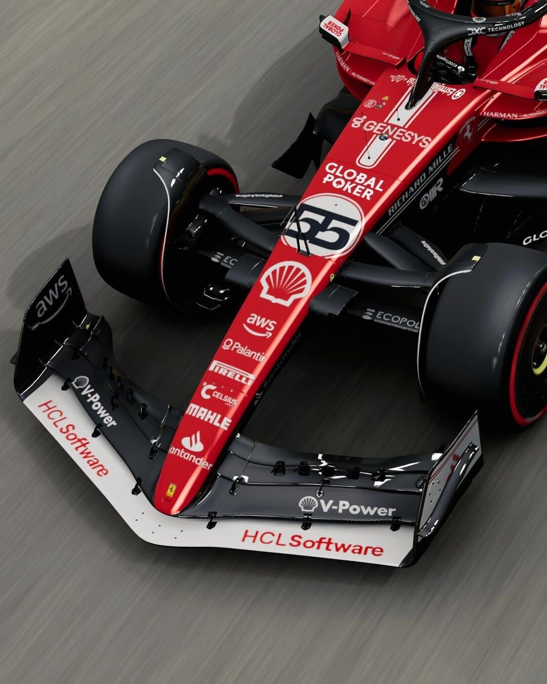 Ferrari SF-23, la livrea speciale per il GP di Las Vegas