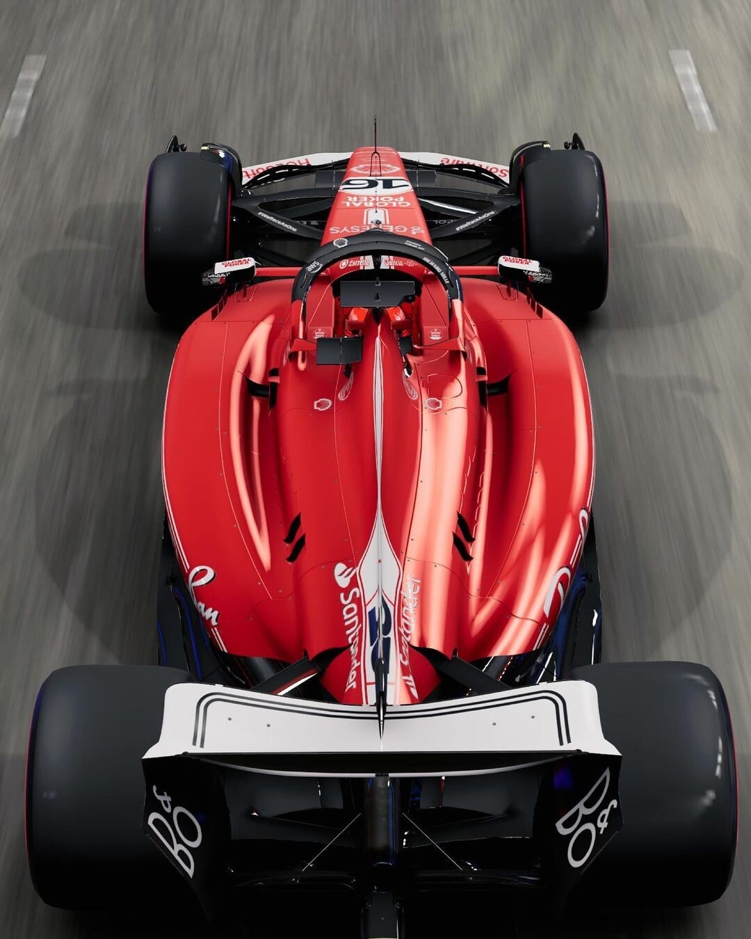 Ferrari SF-23, la livrea speciale per il GP di Las Vegas
