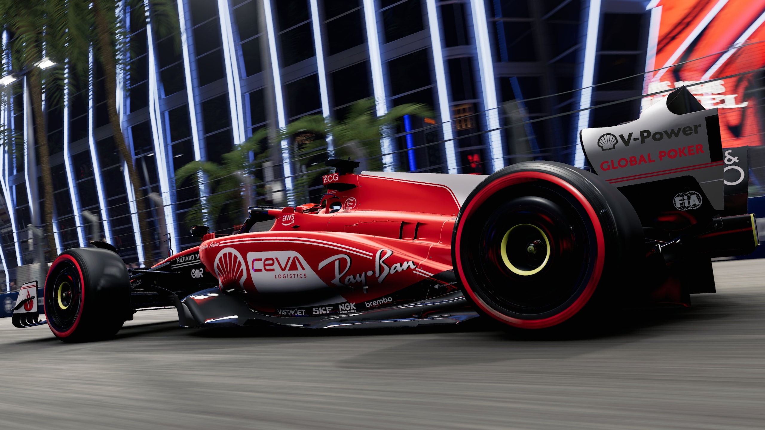Ferrari SF-23, la livrea speciale per il GP di Las Vegas
