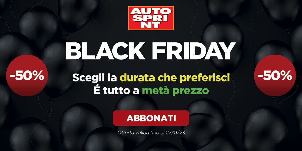 Black Friday Autosprint da Pole: Abbonamenti digitali al -50%