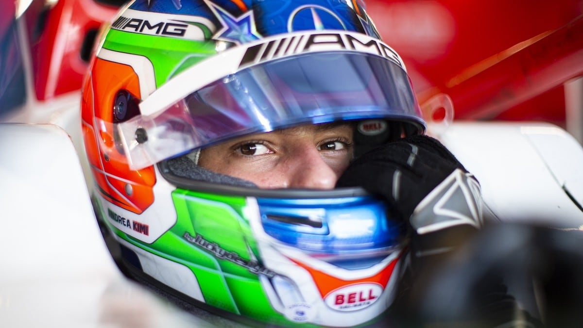 Antonelli scopre la Formula 2: "Sensazioni fantastiche, avanti così"