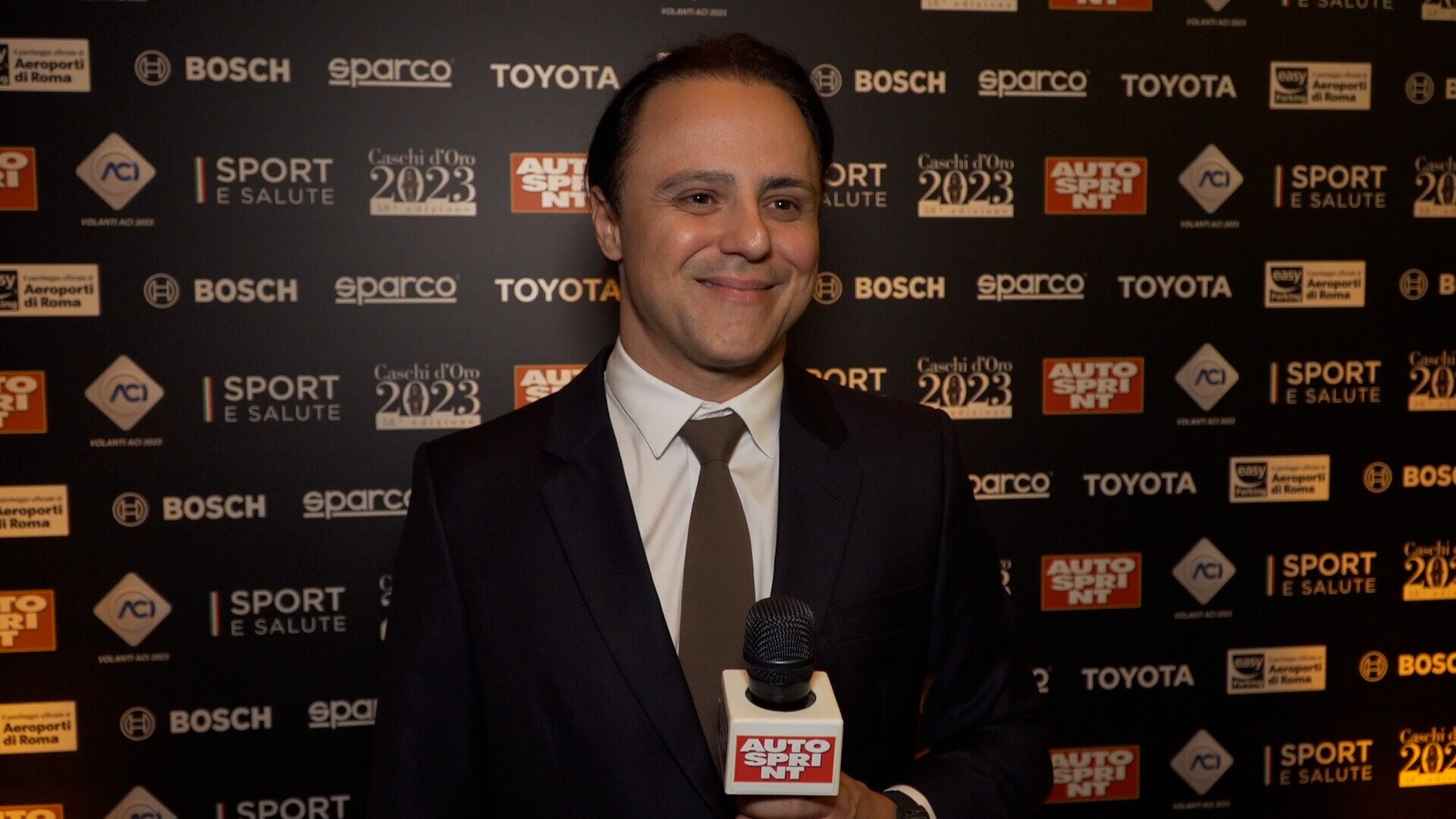 Caschi d'Oro 2023, intervista a Felipe Massa