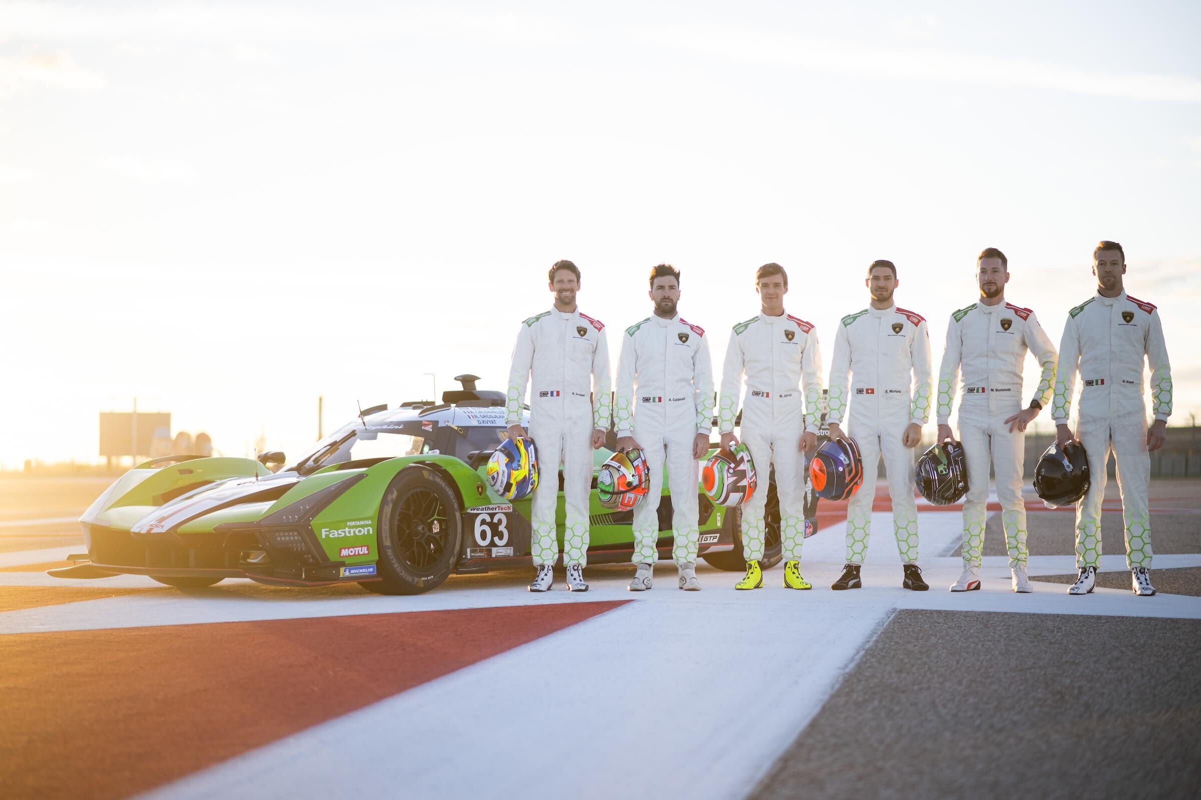 Lamborghini Iron Lynx, ecco la line-up ufficiale della LMDh