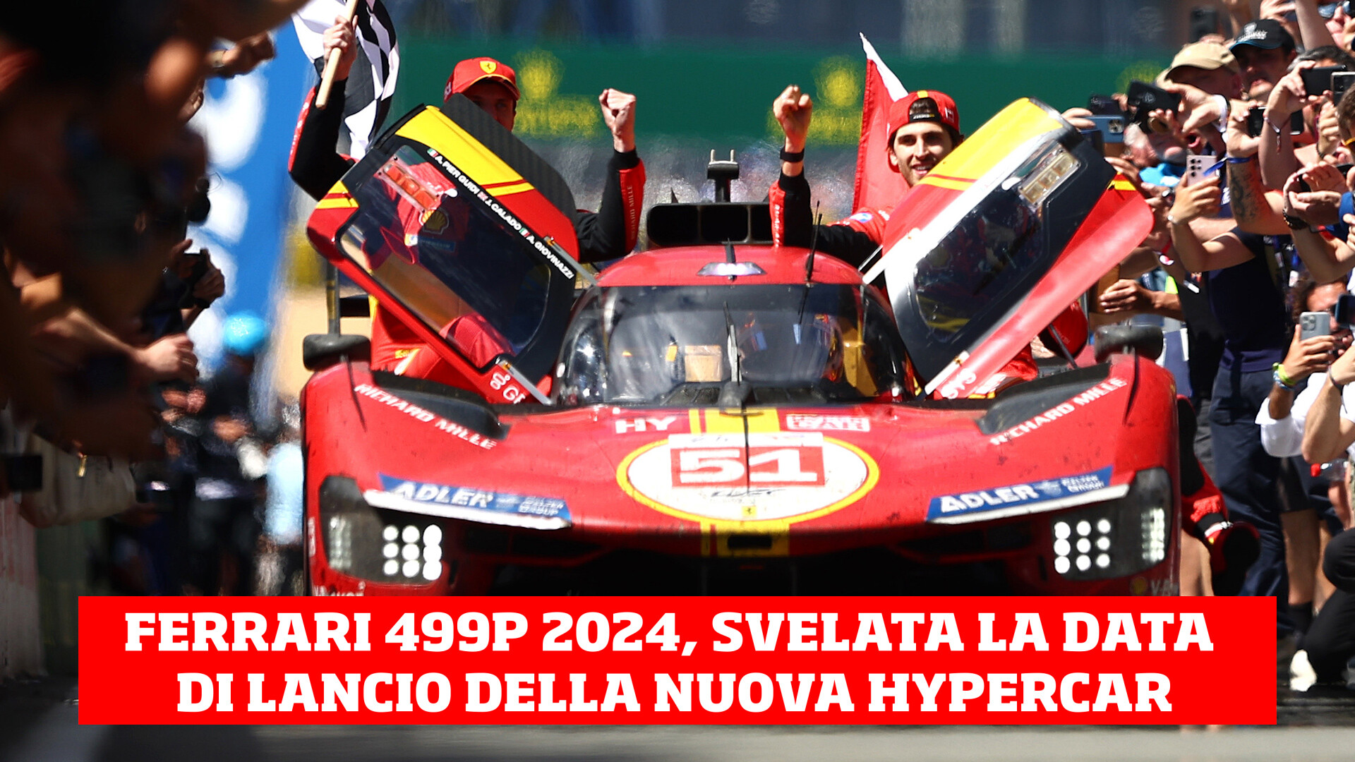 Ferrari ha annunciato la data di presentazione della nuova 499P