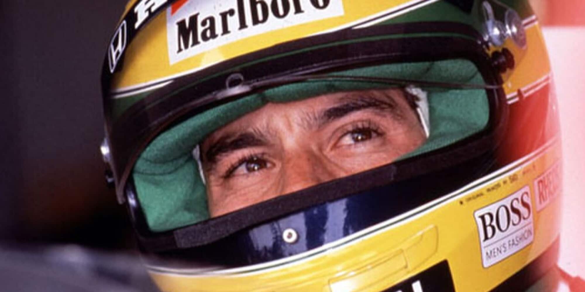 Ayrton Senna: occhi feroci, occhi bambini