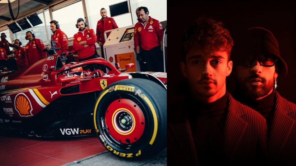 Leclerc lancia il suo nuovo progetto musicale aspettando la F1 2024
