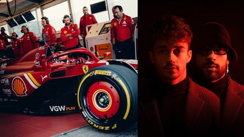 Leclerc lancia il suo nuovo progetto musicale aspettando la F1 2024