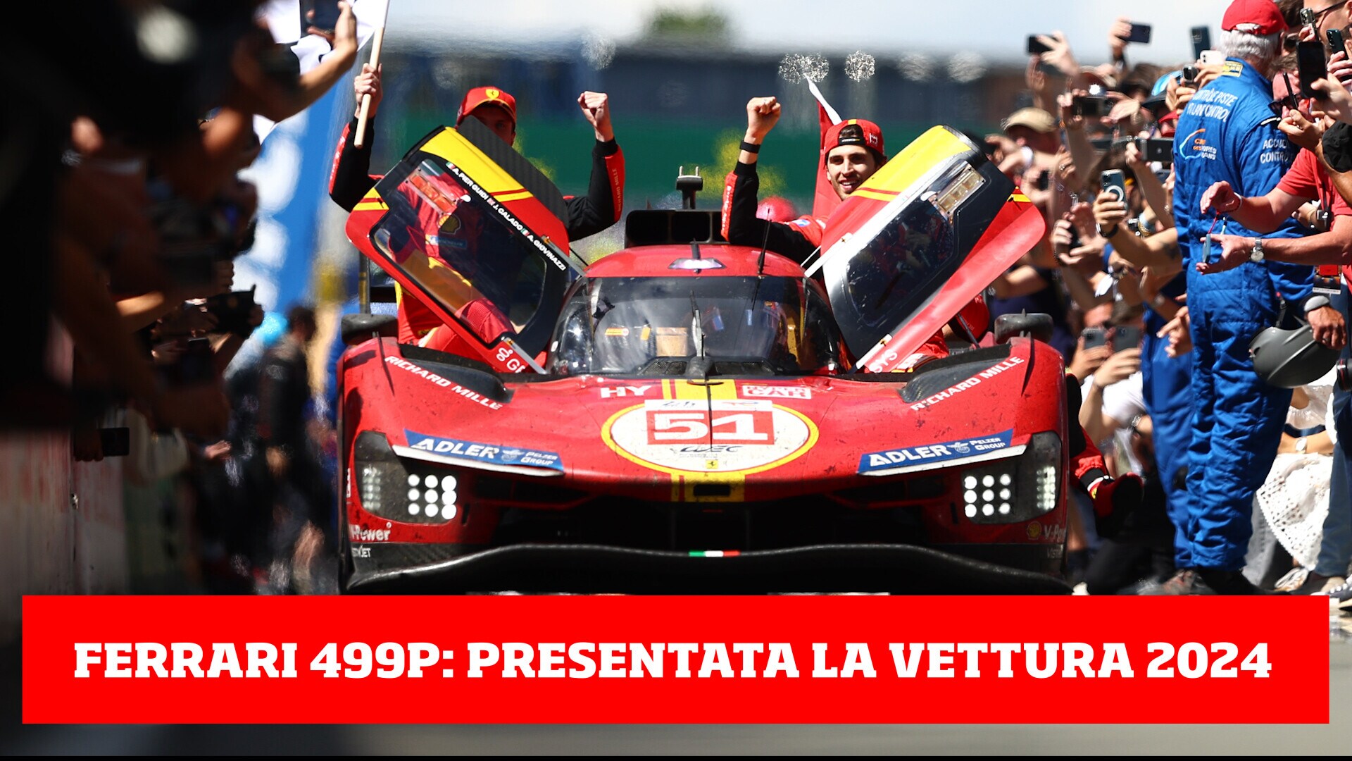 Eccola, finalmente: la Ferrari 499P