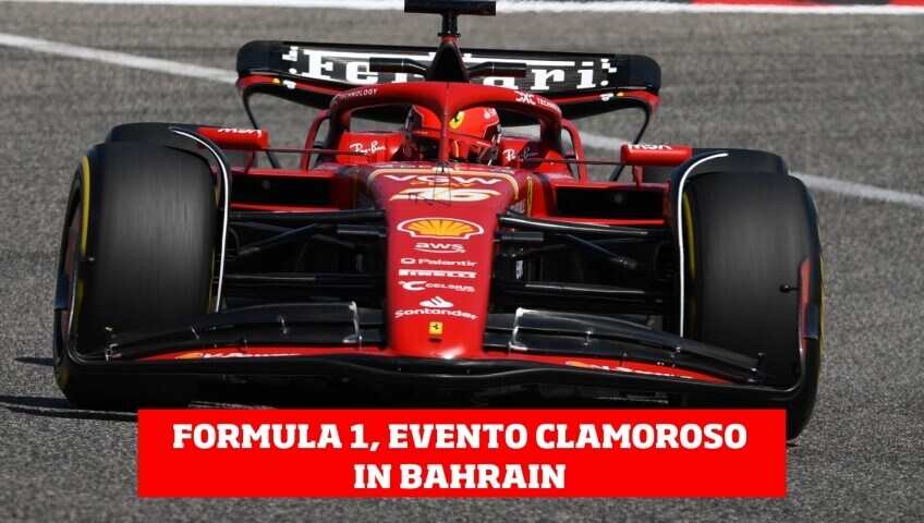 Sfortuna Leclerc: Hamilton alza un tombino in pista che colpisce la Ferrari