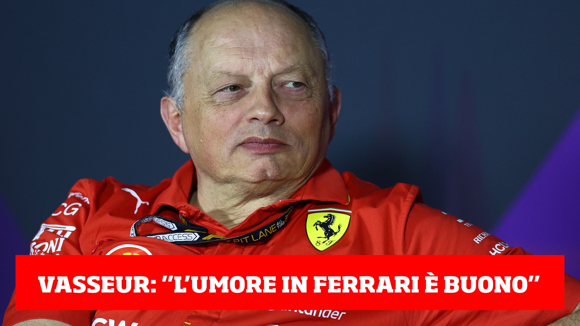 Vasseur: "In Ferrari c'è buon umore"