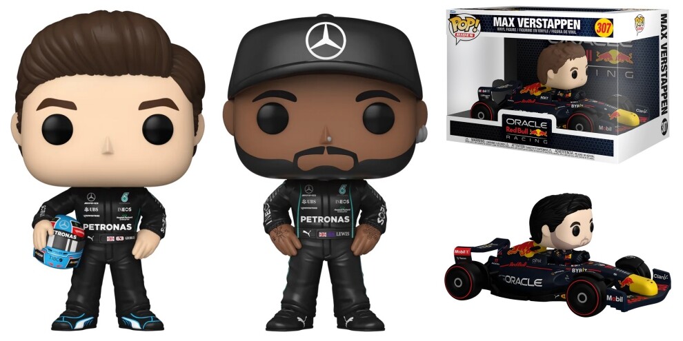 Da Hamilton a Versappen: Mercedes e Red Bull si fanno Pop!