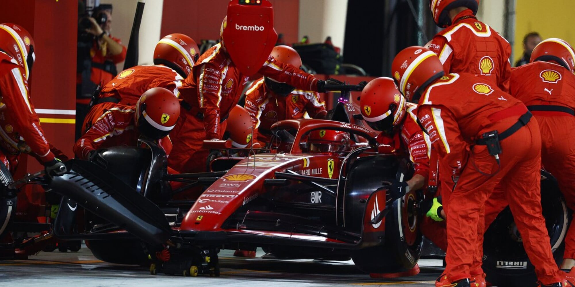 Ferrari regina dei pit stop in Bahrain