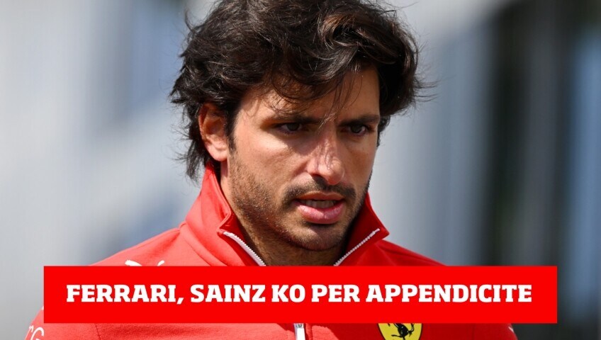 Ferrari,  Sainz salta il GP d'Arabia