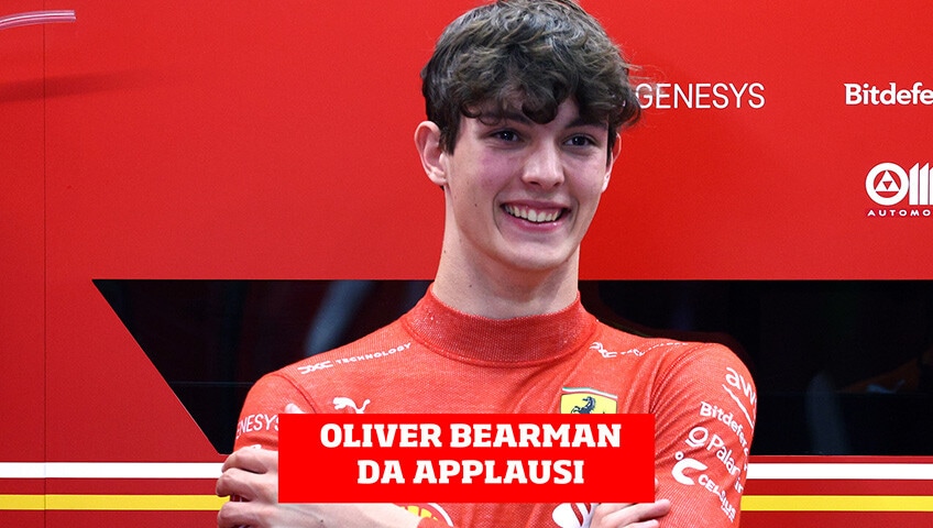 Oliver Bearman, il più giovane pilota di sempre a esordire in Ferrari