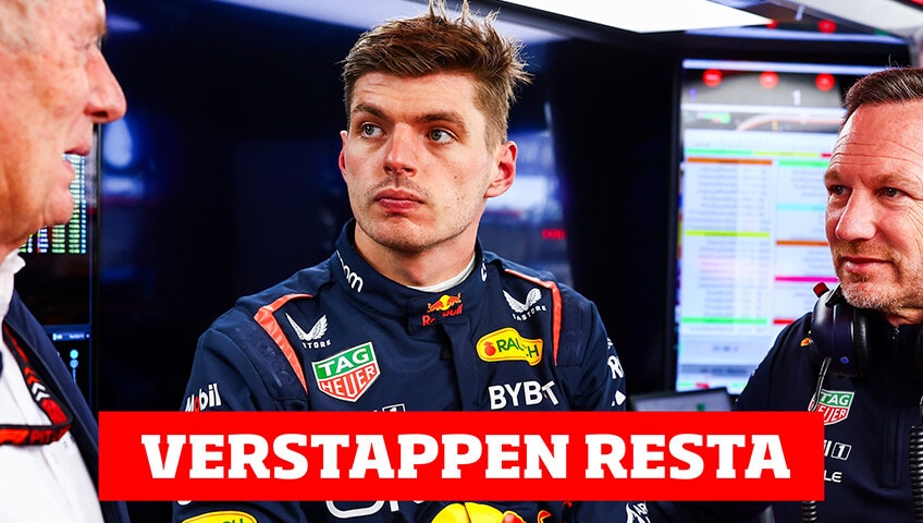 Horner blinda Verstappen in Red Bull