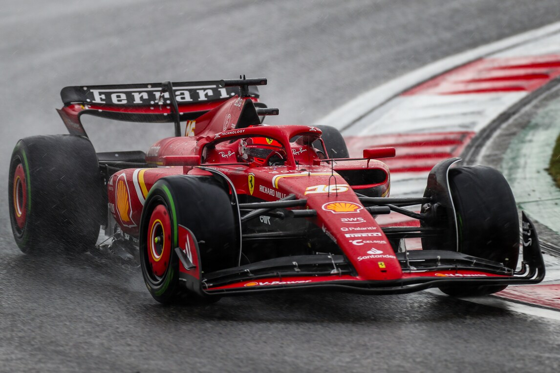 Leclerc, qualifica Sprint dai due volti: "Niente miracoli: difficilissimo sul bagnato"