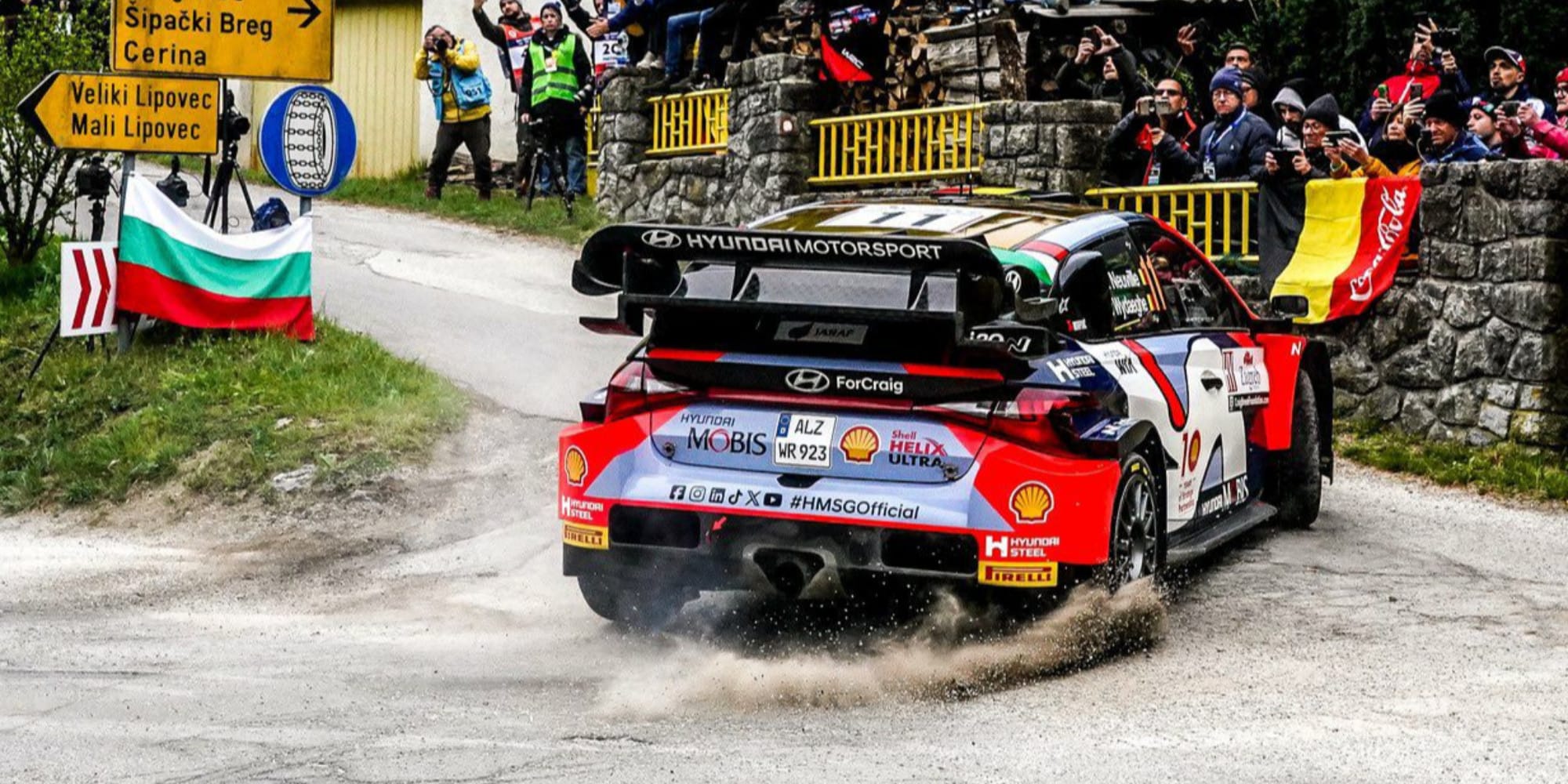 WRC, Neuville in Croazia porta a casa i primi 18 punti