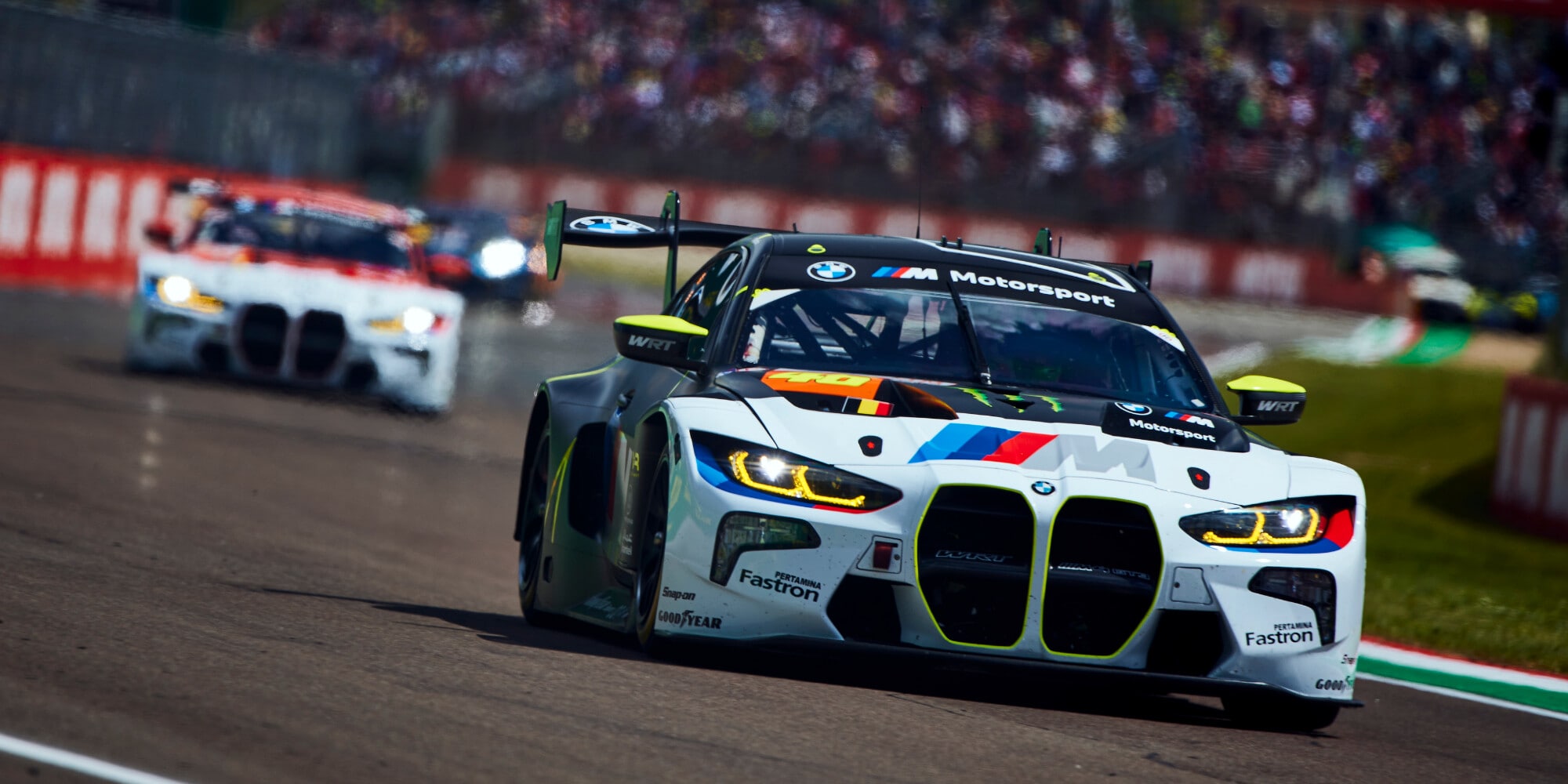 BMW, a Imola doppietta GT e primo podio di Rossi nel WEC
