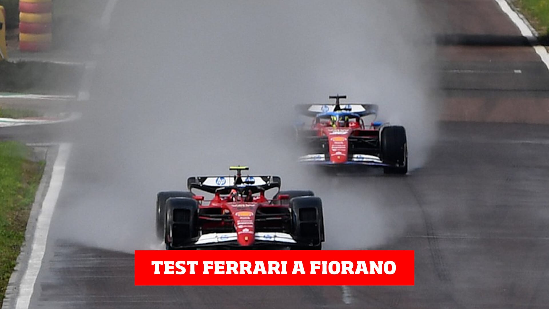 Nei test a Fiorano la Ferrari fa vedere le novità che porterà a Imola