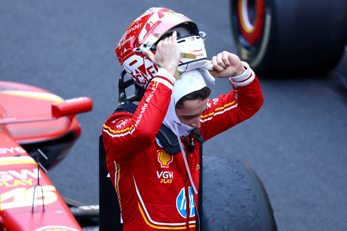 Ferrari, il trionfo di Leclerc nel GP di Monaco