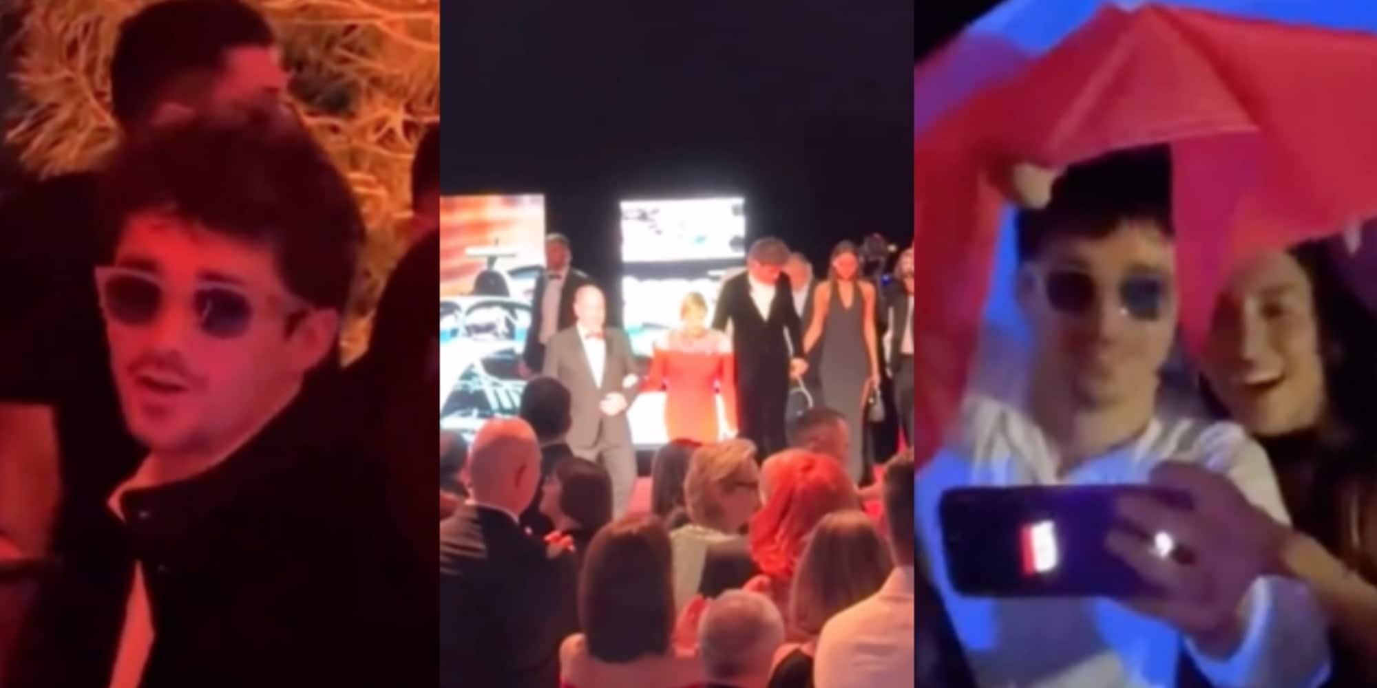 Leclerc scatenato dopo il GP di Monaco: festa con il Principe Alberto fino all’alba