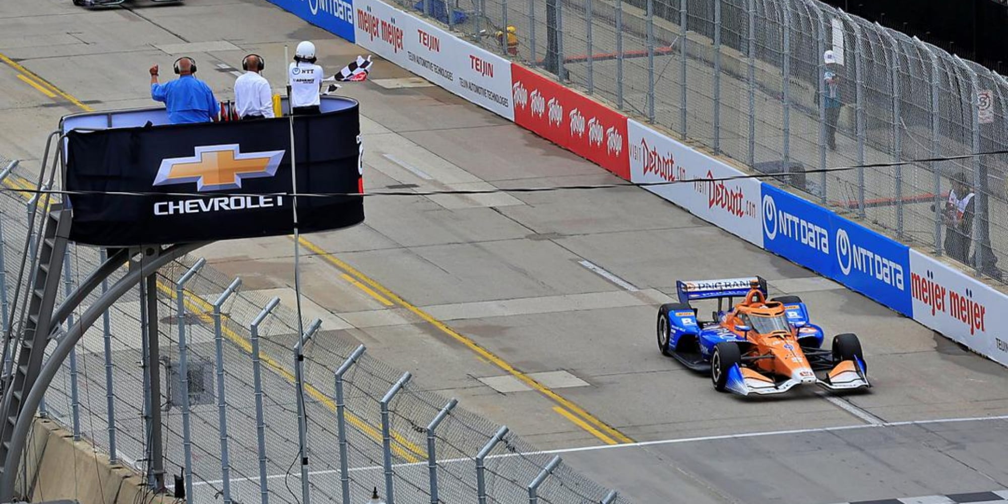 IndyCar: a Detroit Dixon prende vittoria e leadership