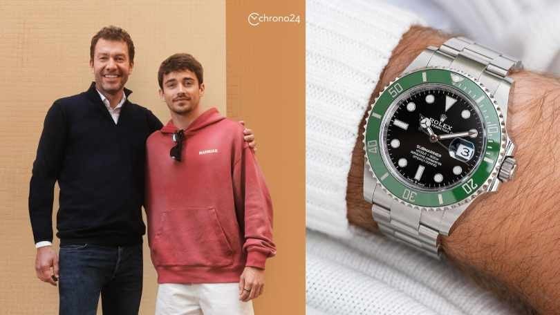 Leclerc, non solo gelati: diventa azionista nel mondo degli orologi