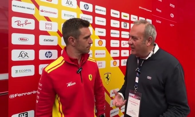 Pier Guidi verso Le Mans: "Ferrari competitiva ma non siamo i più veloci"
