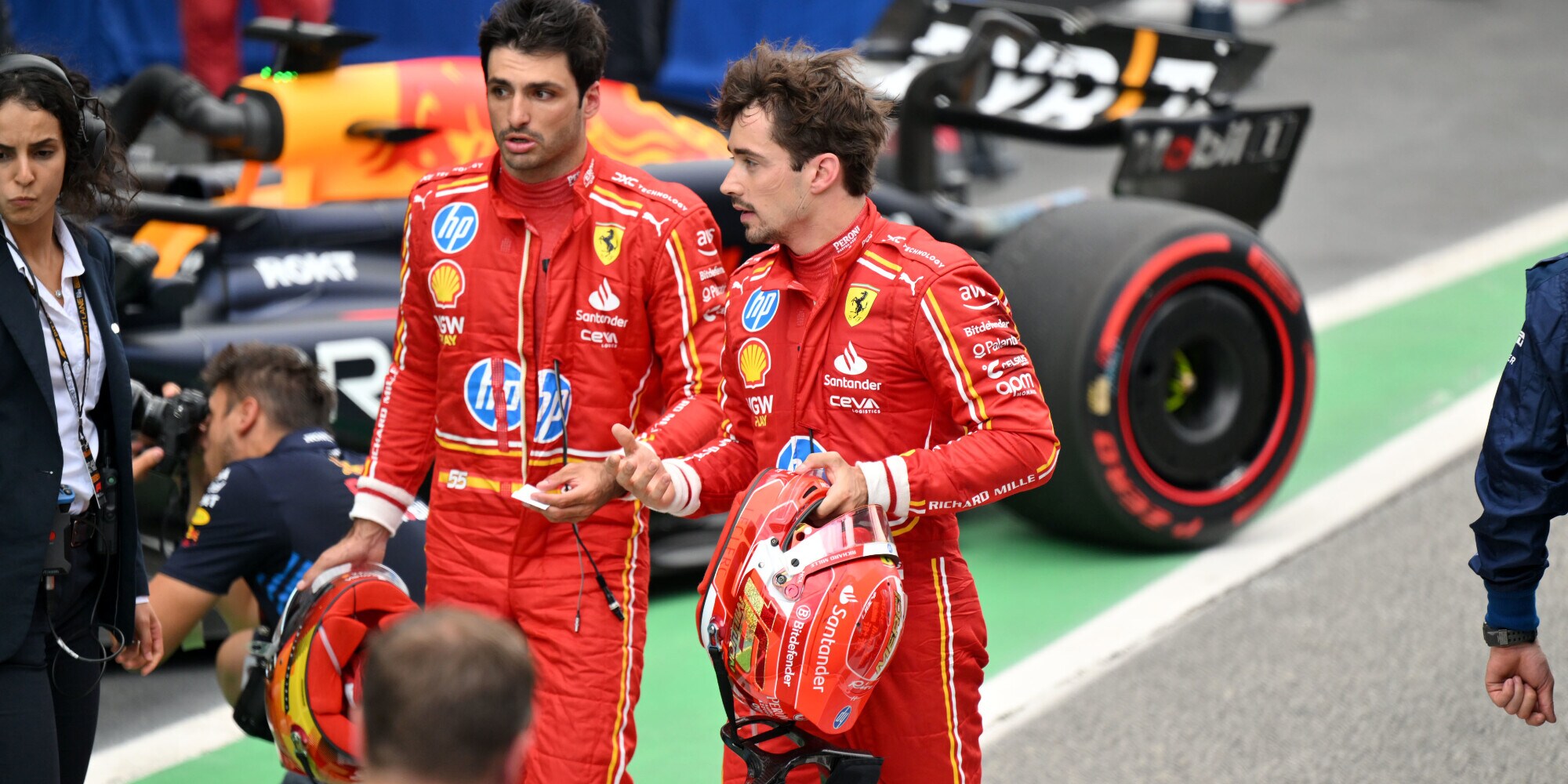 Leclerc e Sainz si devono dare una calmata