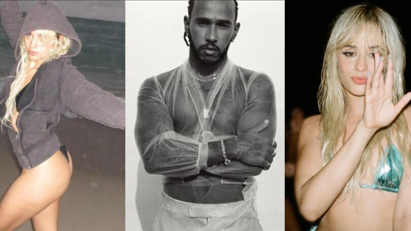 Hamilton e Camila Cabello, la nuova coppia super hot sulla Mercedes da mezzo milione di euro