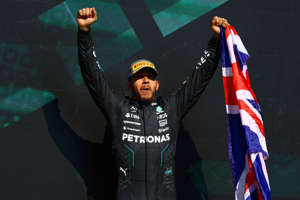 GP Silverstone, il trionfo di Lewis Hamilton 