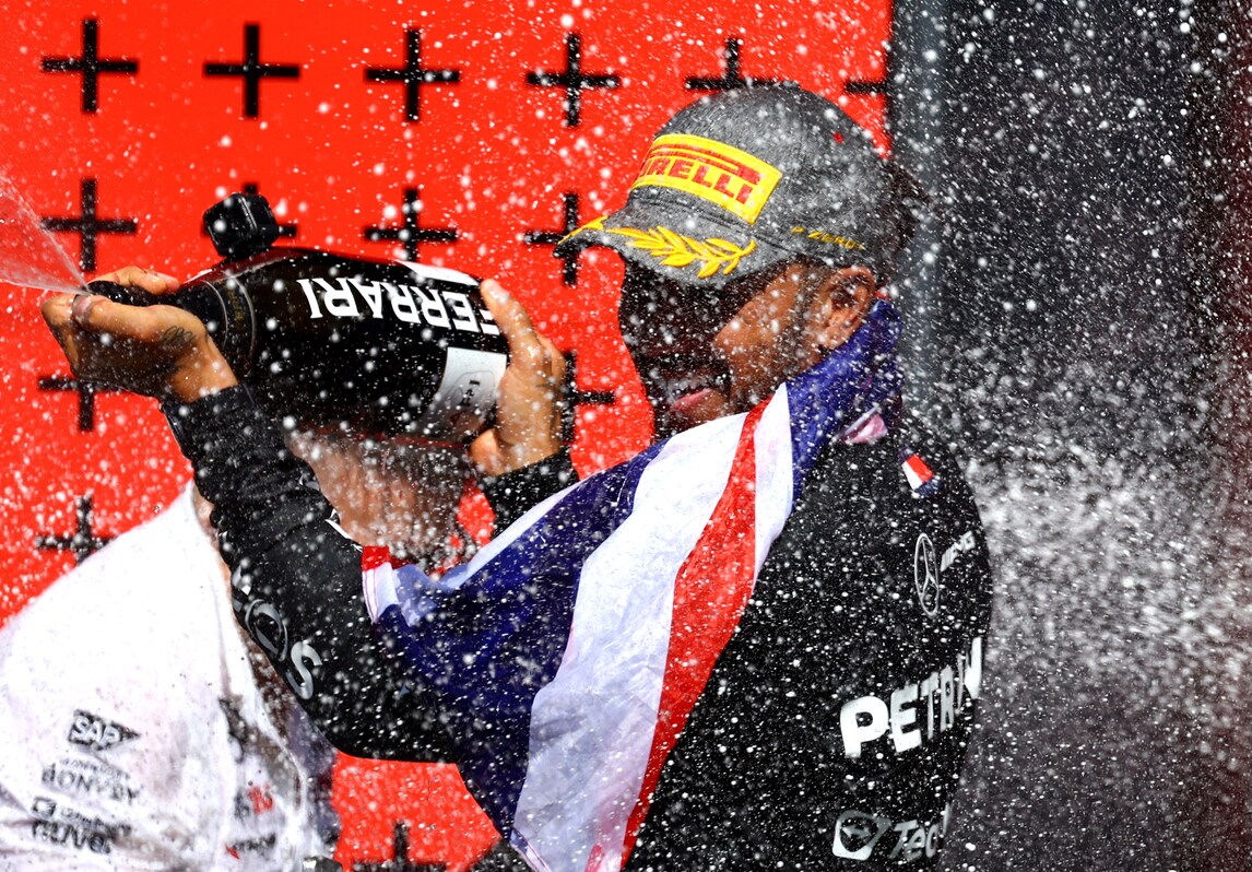 GP Silverstone, il trionfo di Lewis Hamilton 