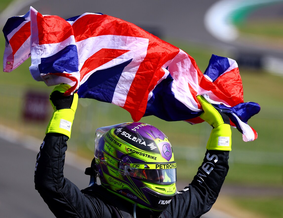 GP Silverstone, il trionfo di Lewis Hamilton 