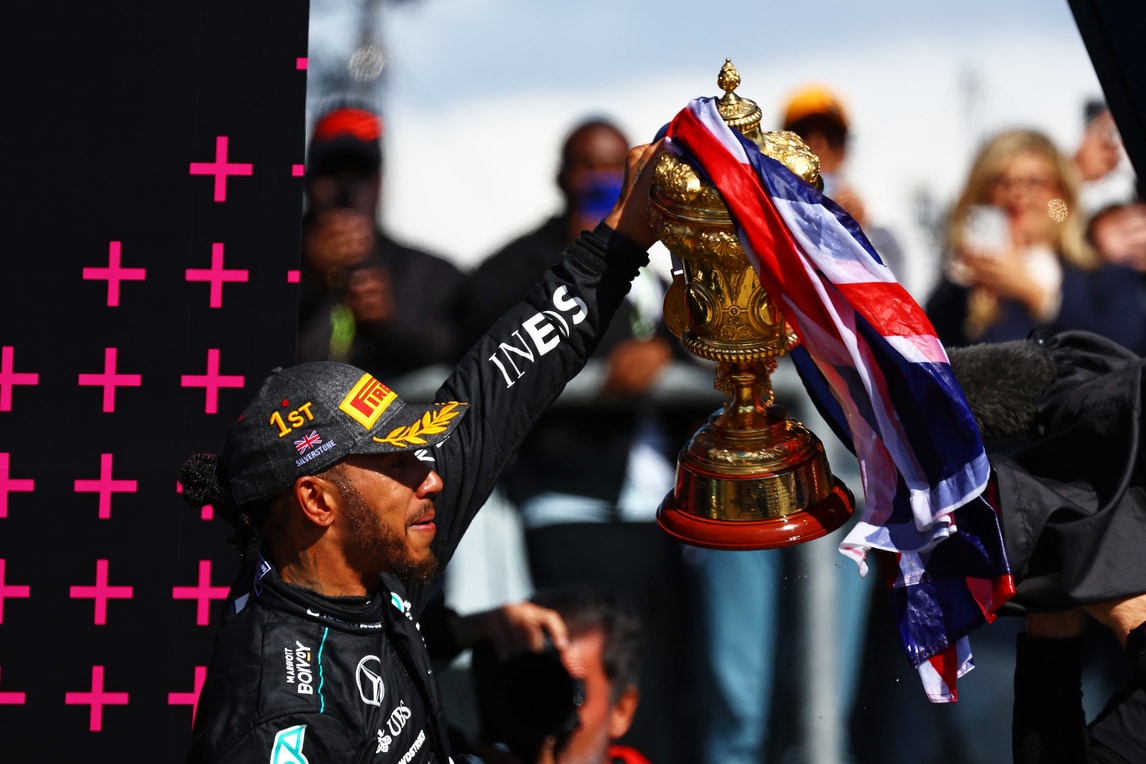 GP Silverstone, il trionfo di Lewis Hamilton 