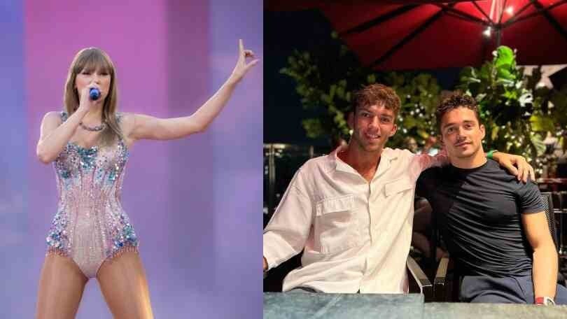 Anche Leclerc e Gasly sono "swifters": beccati al concerto milanese