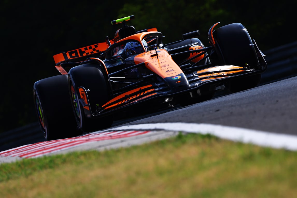 GP Ungheria, FP2: Norris precede Verstappen e Sainz, Leclerc ko