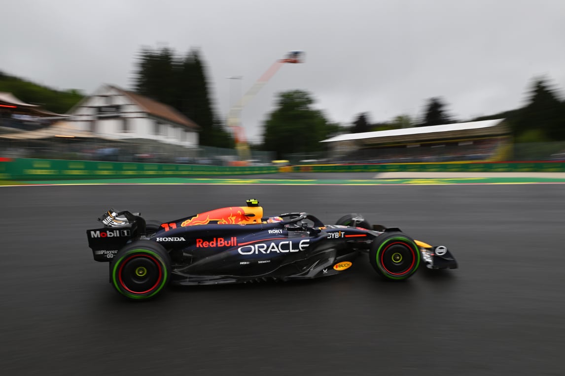 GP Belgio, le foto delle qualifiche e della pole di Leclerc