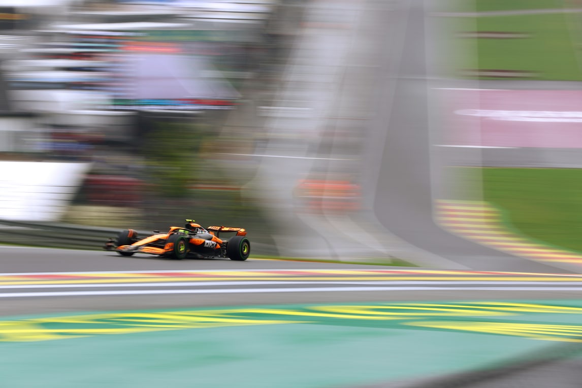GP Belgio, le foto delle qualifiche e della pole di Leclerc