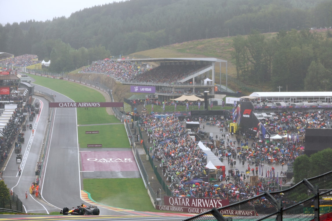 GP Belgio, le foto delle qualifiche e della pole di Leclerc