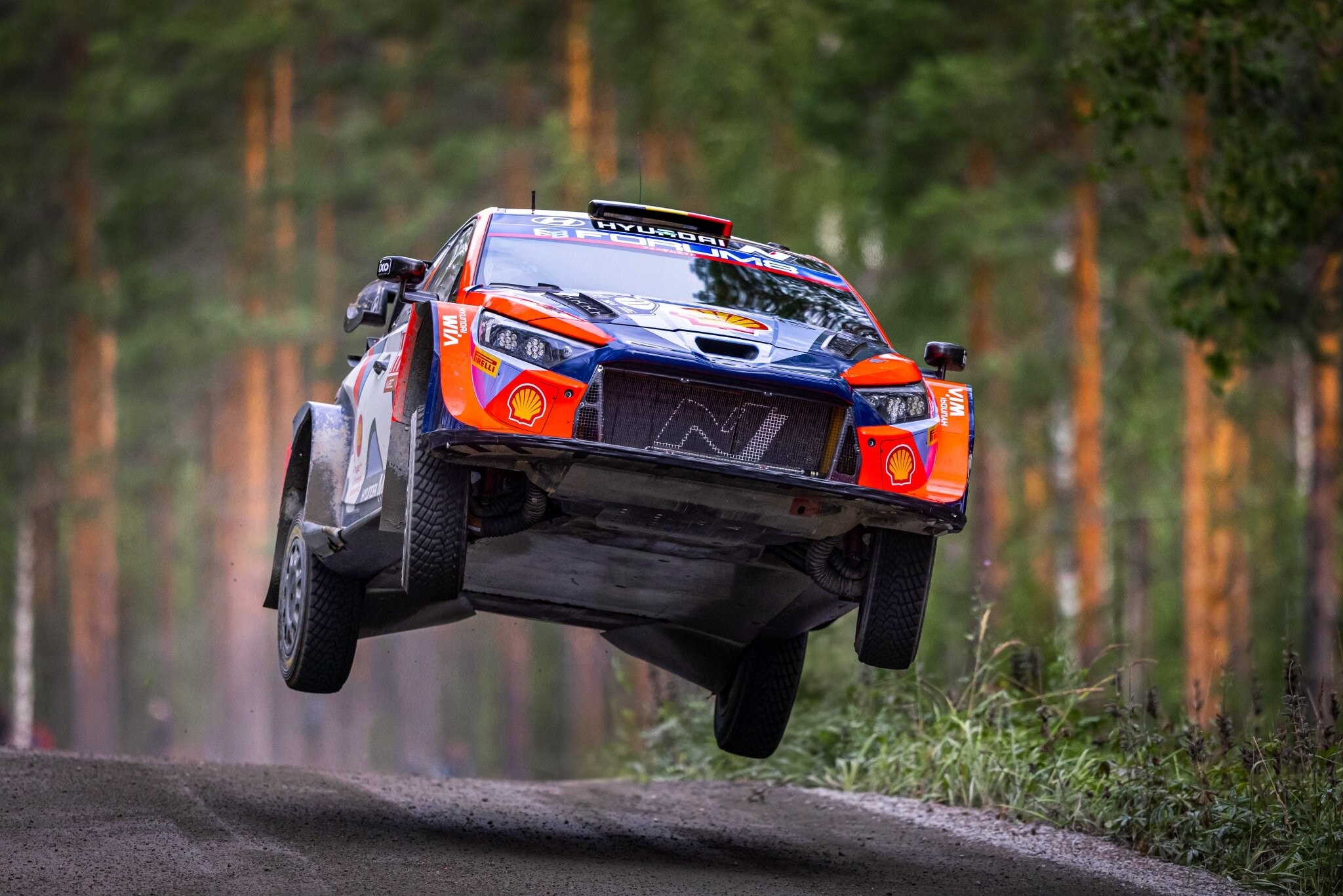 WRC, Rally di Finladia: Lappi il più veloce nello shakedown