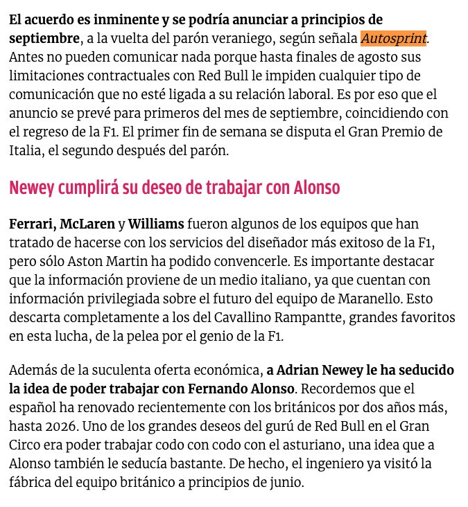 Autosprint fa il giro del mondo: la notizia esclusiva Newey-Aston Martin ripresa da tutti!