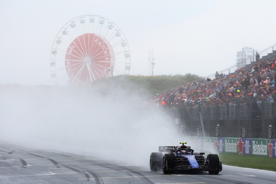 GP Olanda, violento incidente per Sargeant nelle FP3: Williams distrutta