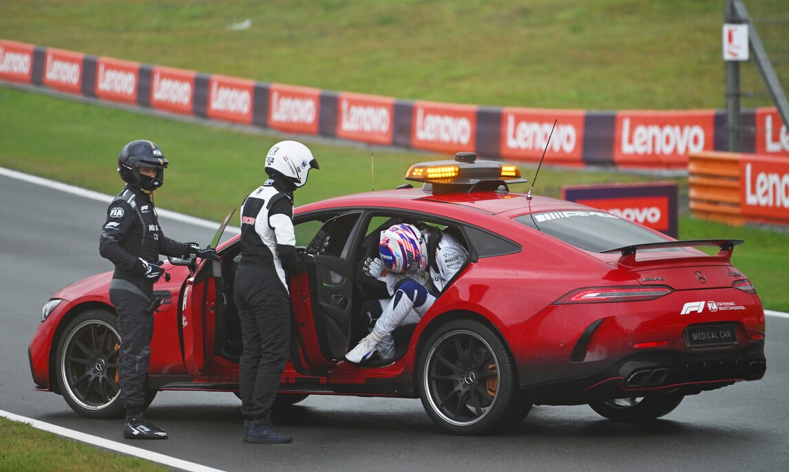 GP Olanda, violento incidente per Sargeant nelle FP3: Williams distrutta
