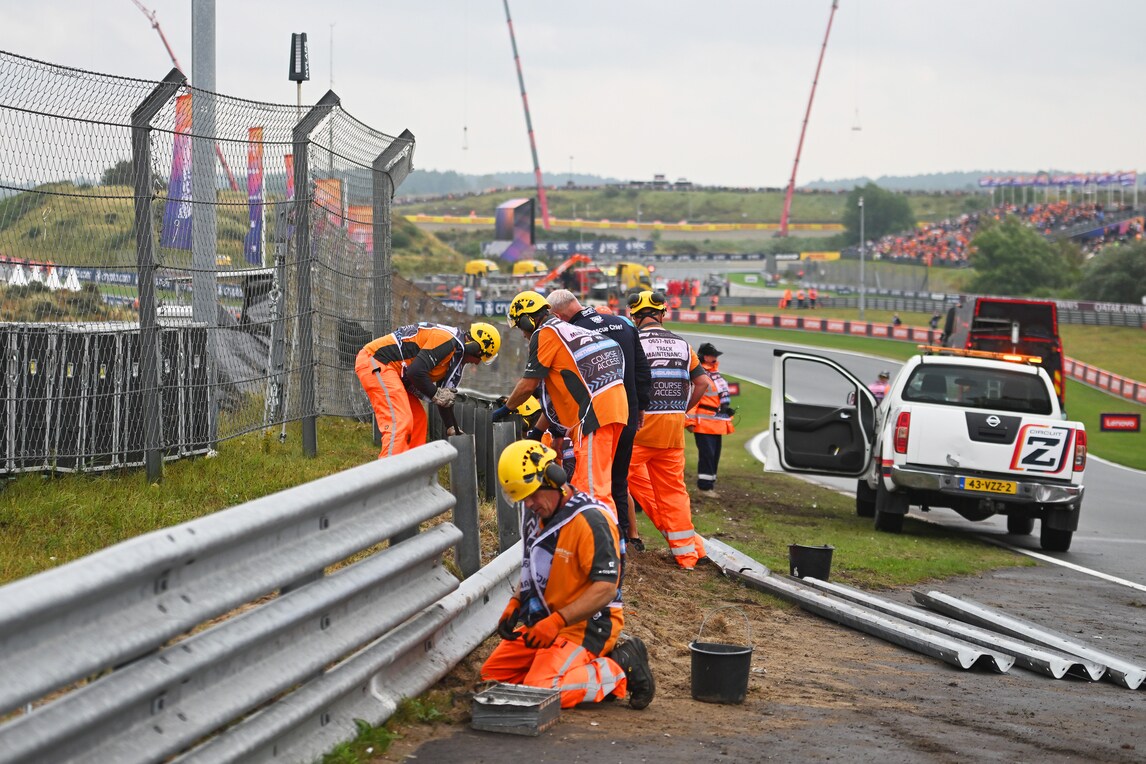 GP Olanda, violento incidente per Sargeant nelle FP3: Williams distrutta