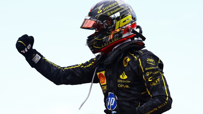 GP Italia: magico Leclerc vince a Monza davanti a Piastri e Sainz, Ferrari pazza di gioia